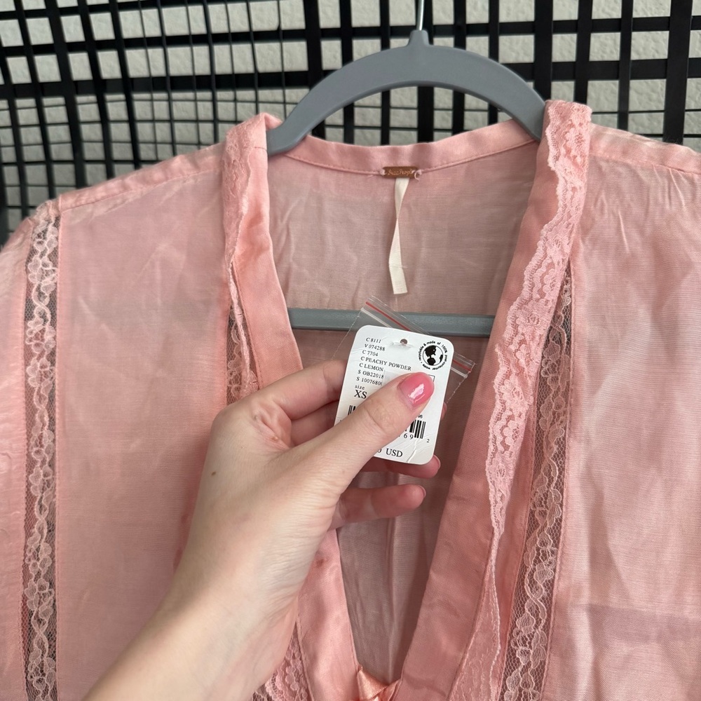 Free people Marigold Shine Lace Top - Picture 4 of 7